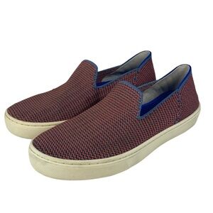 Rothy’s Tangerine Triple Stitch Slip On Sneakers Size 6 The Original Retired